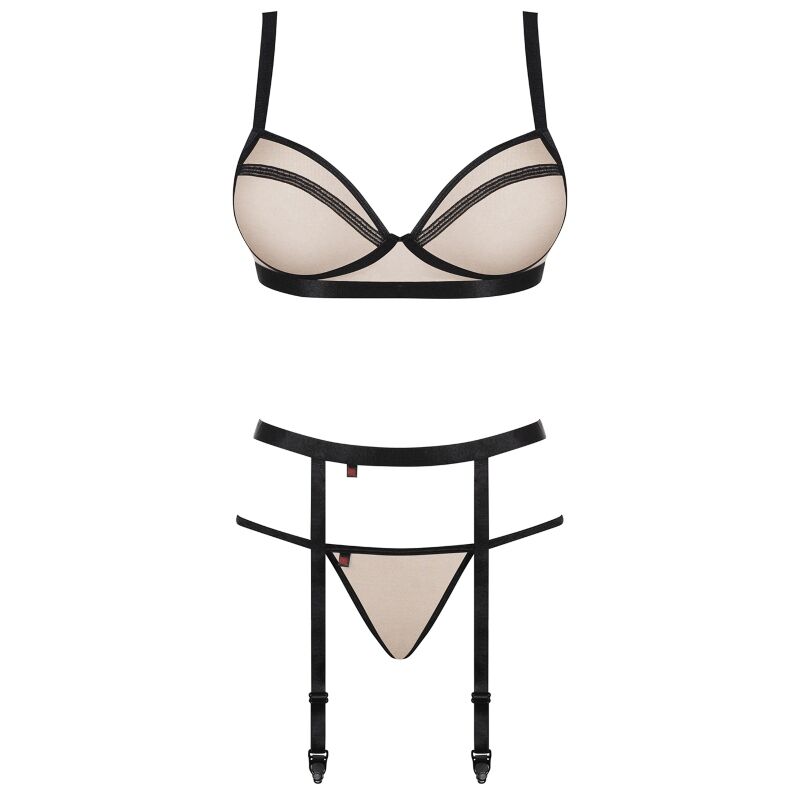 OBSESSIVE - NUDELIA SET TRES PIEZAS S/M