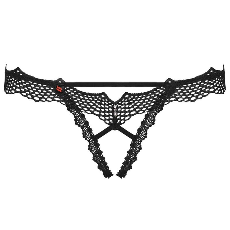 OBSESSIVE - BRAVELLE TANGA CROTCHLESS S/M