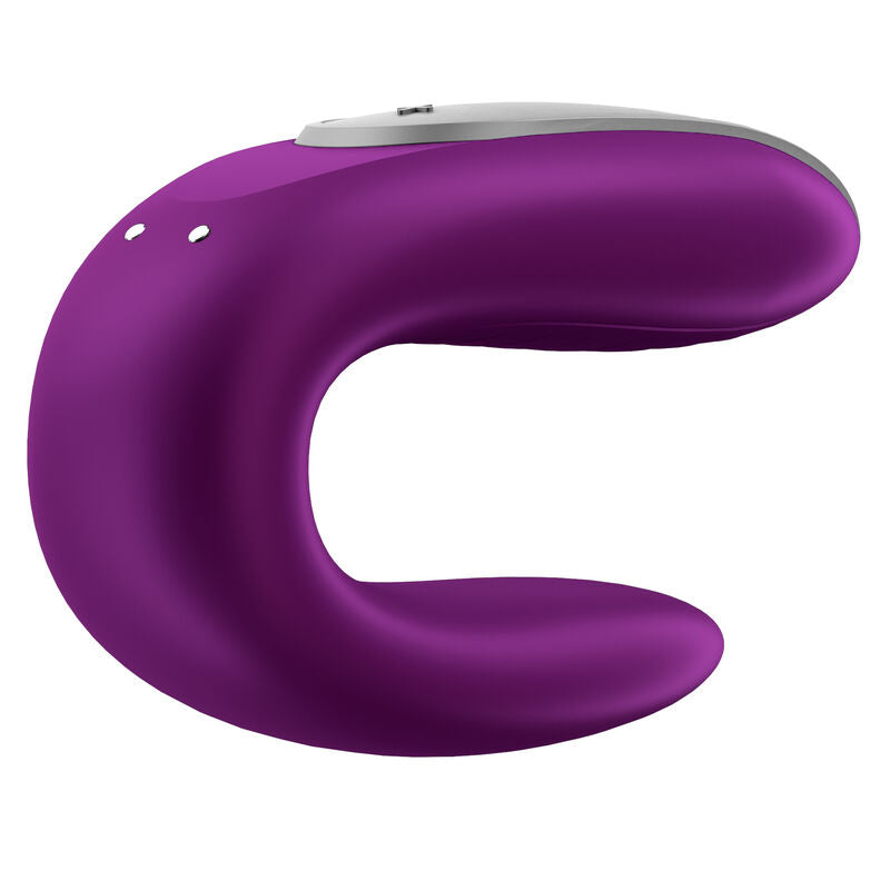 SATISFYER - DOUBLE FUN PARTNER VIBRADOR LILA