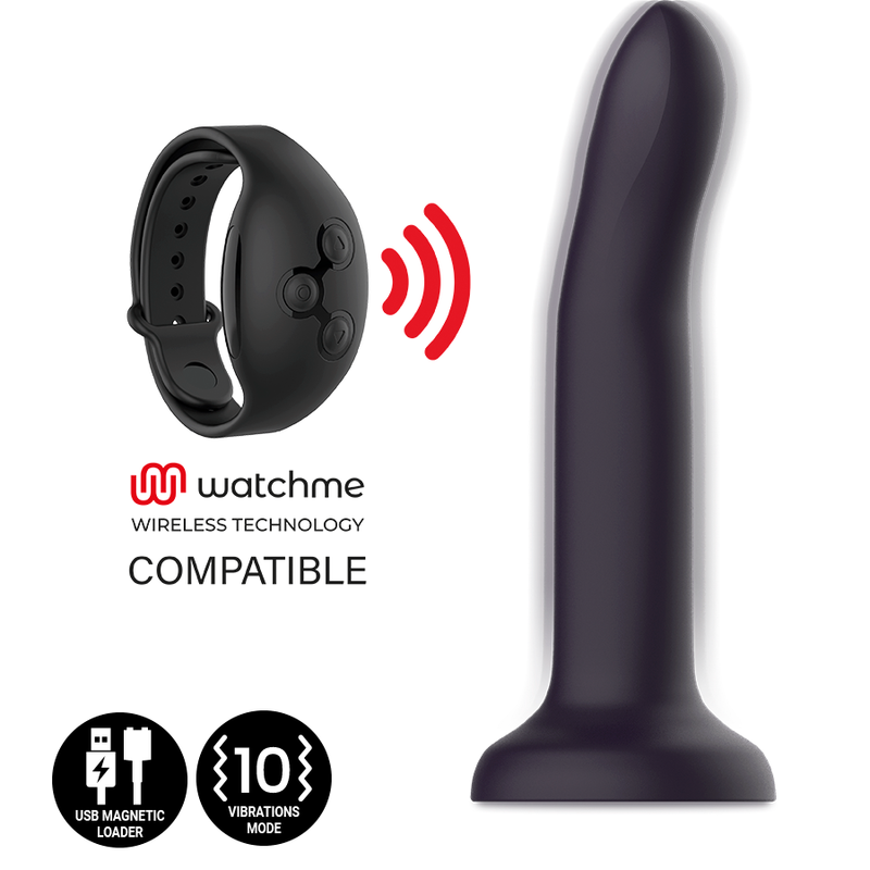 MYTHOLOGY - DUMAN MYSTIC DILDO M - VIBRADOR COMPATIBLE CON WATCHME WIRELESS TECHNOLOGY