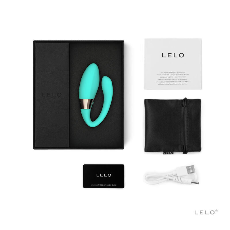 LELO - TIANI HARMONY MASAJEADOR PAREJAS VERDE AGUA