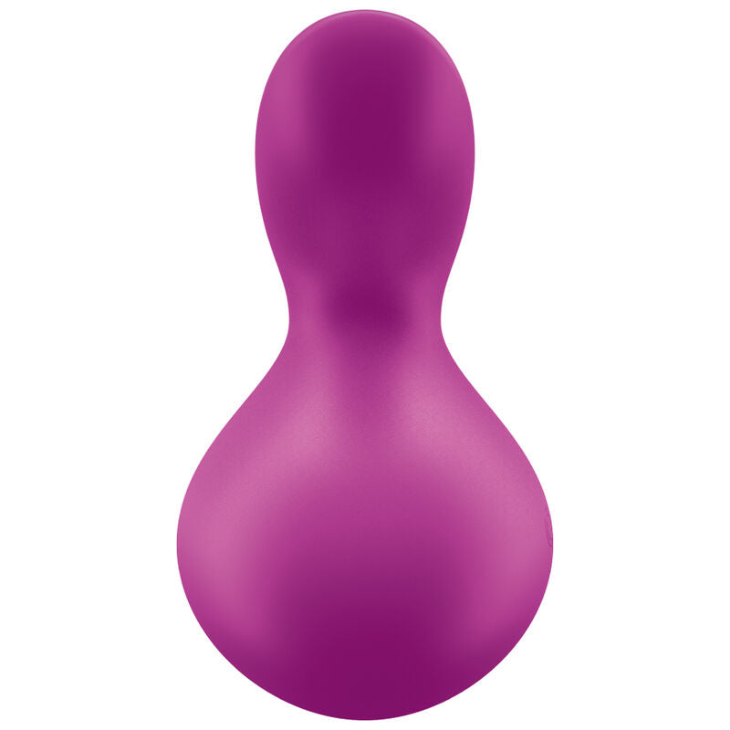 SATISFYER - VIVA LA VULVA 3 VIBRADOR LAY-ON VERDE