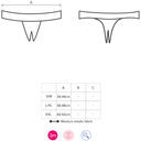 OBSESSIVE - MIAMOR CROTCHLESS TANGA S/M