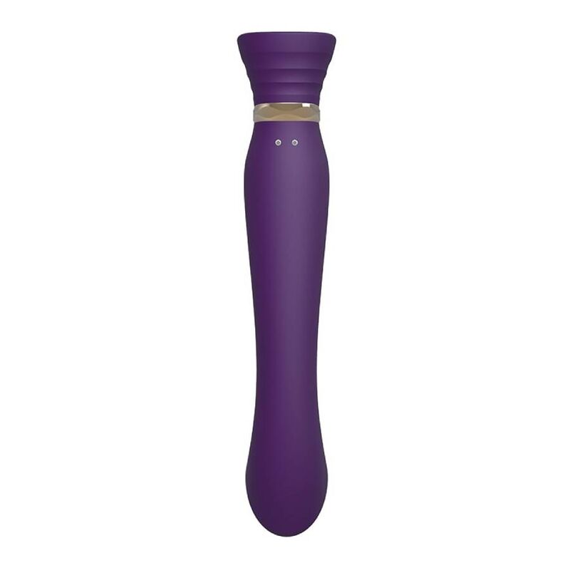 ZALO - QUEEN SET PULSE WAVE CLIT STIM MORADO