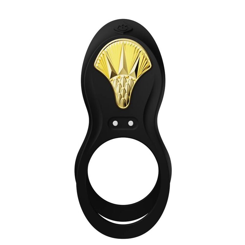 ZALO - BAYEK ANILLO VIBRADOR CONTROL REMOTO PAREJAS NEGRO