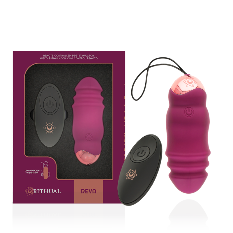 RITHUAL - REVA HUEVO CONTROL REMOTO SISTEMA UP&DOWN + VIBRACIÓN