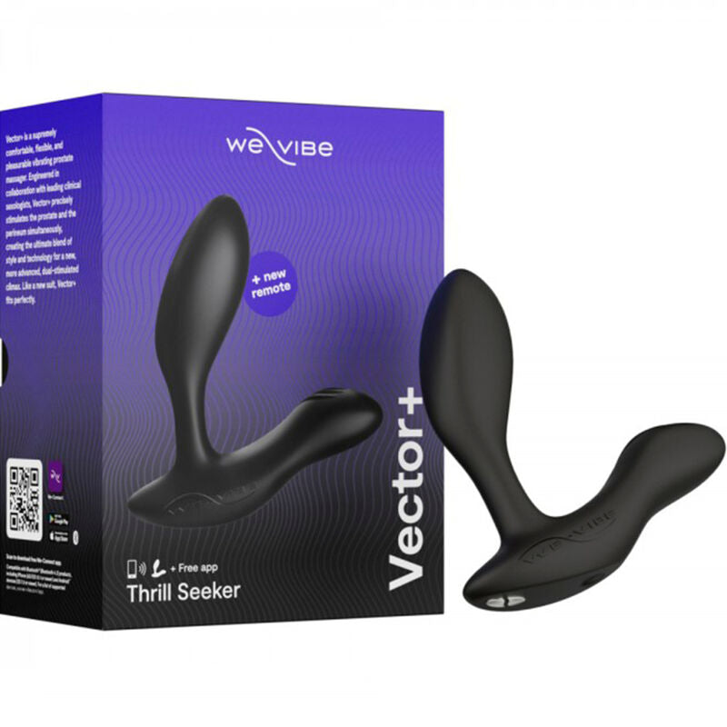 WE-VIBE - VECTOR+ MASAJEADOR DE PRÓSTATA NEGRO