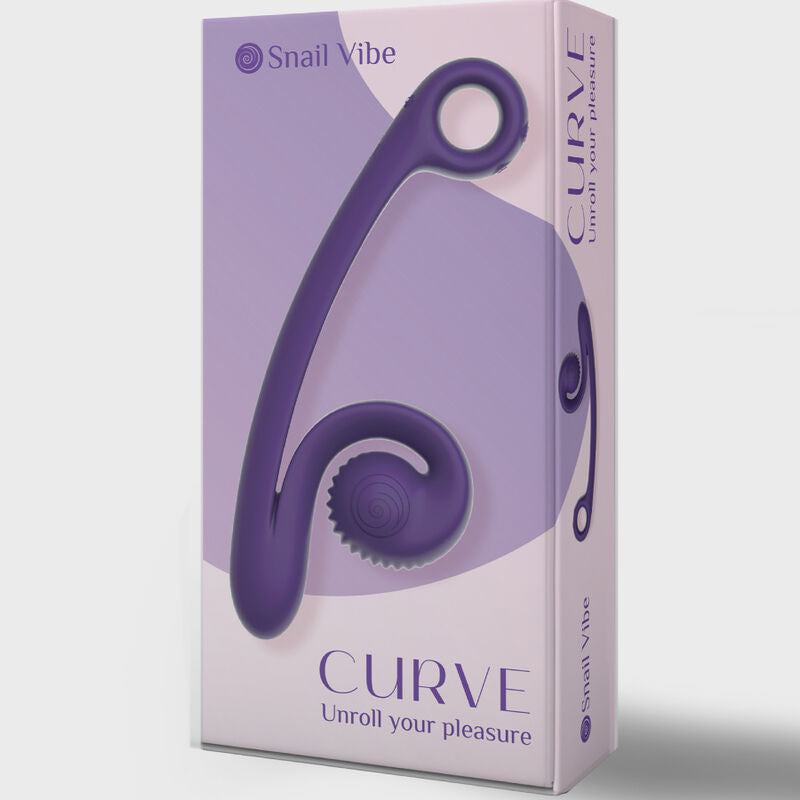 SNAIL VIBE - CURVE VIBRADOR ROSA