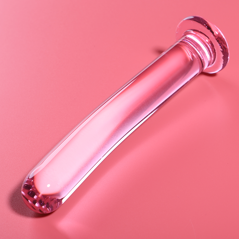 NEBULA SERIES BY IBIZA - MODELO 8 DILDO CRISTAL BOROSILICATO TRANSPARENTE 14.5 CM -O- 2 CM