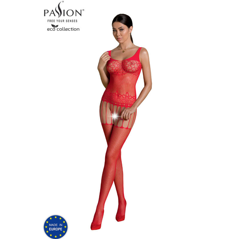 PASSION - ECO COLLECTION BODYSTOCKING ECO BS001 NEGRO