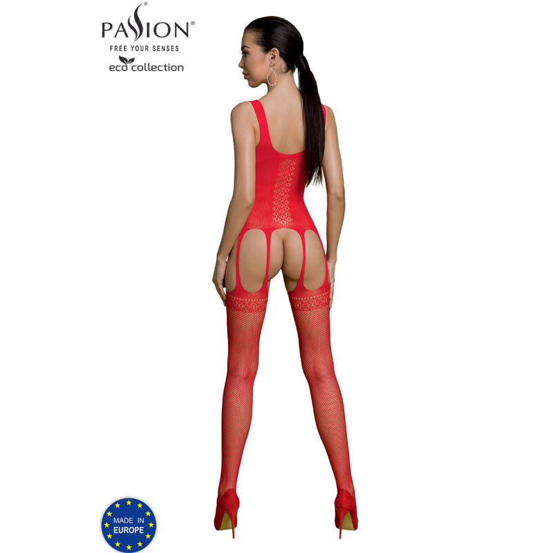 PASSION - ECO COLLECTION BODYSTOCKING ECO BS007 NEGRO