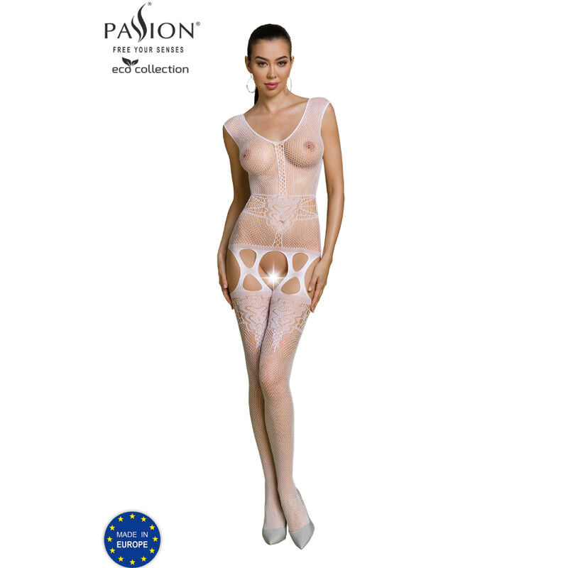 PASSION - ECO COLLECTION BODYSTOCKING ECO BS014 NEGRO