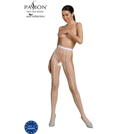 PASSION - ECO COLLECTION BODYSTOCKING ECO S007 NEGRO