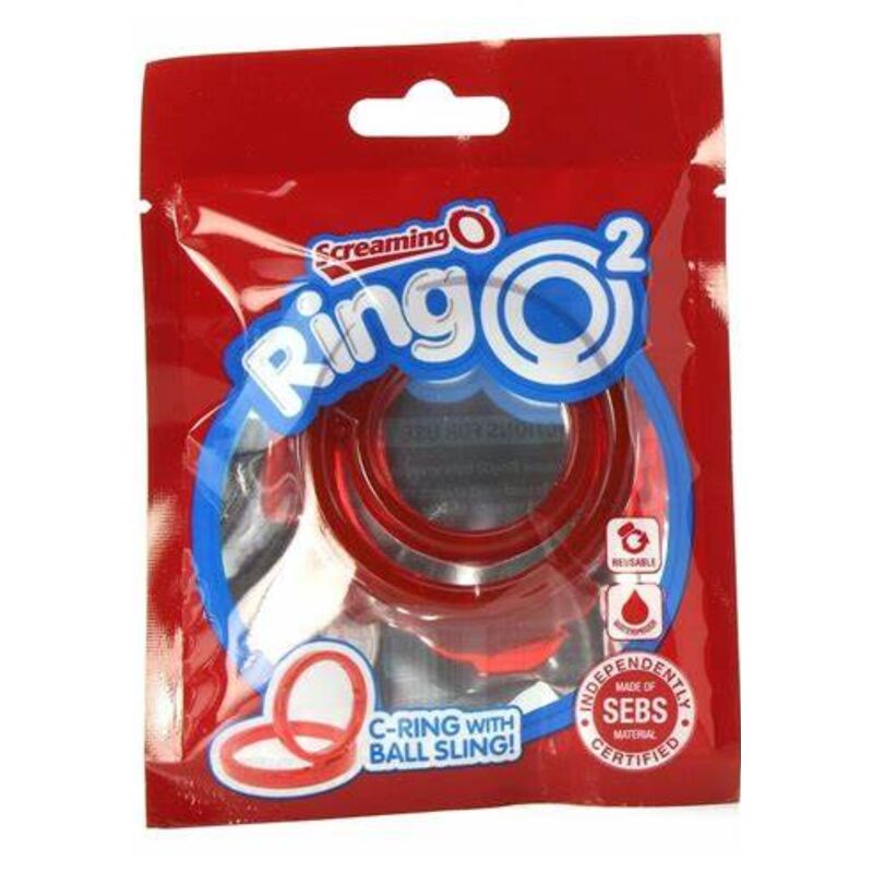 SCREAMING O - ANILLO RINGO 2 ROJO