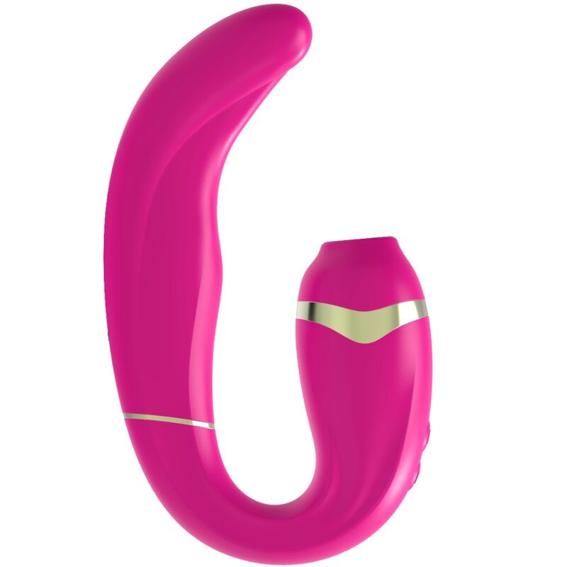 ADRIEN LASTIC - MY·G SUCCIONADOR CLITORIS Y ESTIMULADOR G-SPOT ROSA