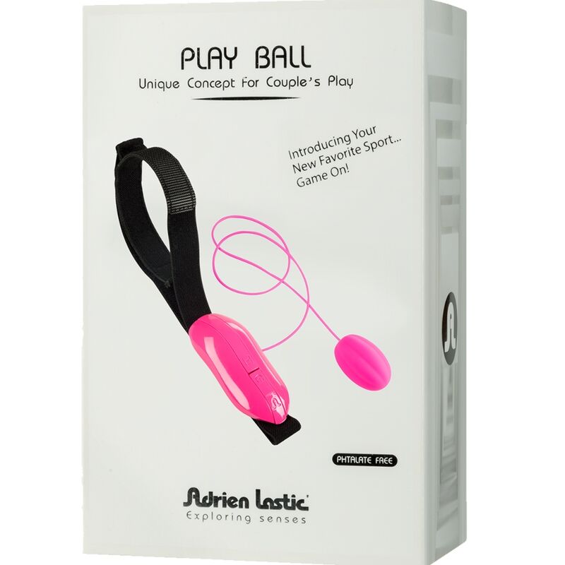 ADRIEN LASTIC - PLAY BALL MINI HUEVO VIBRADOR PARA PAREJAS ROSA