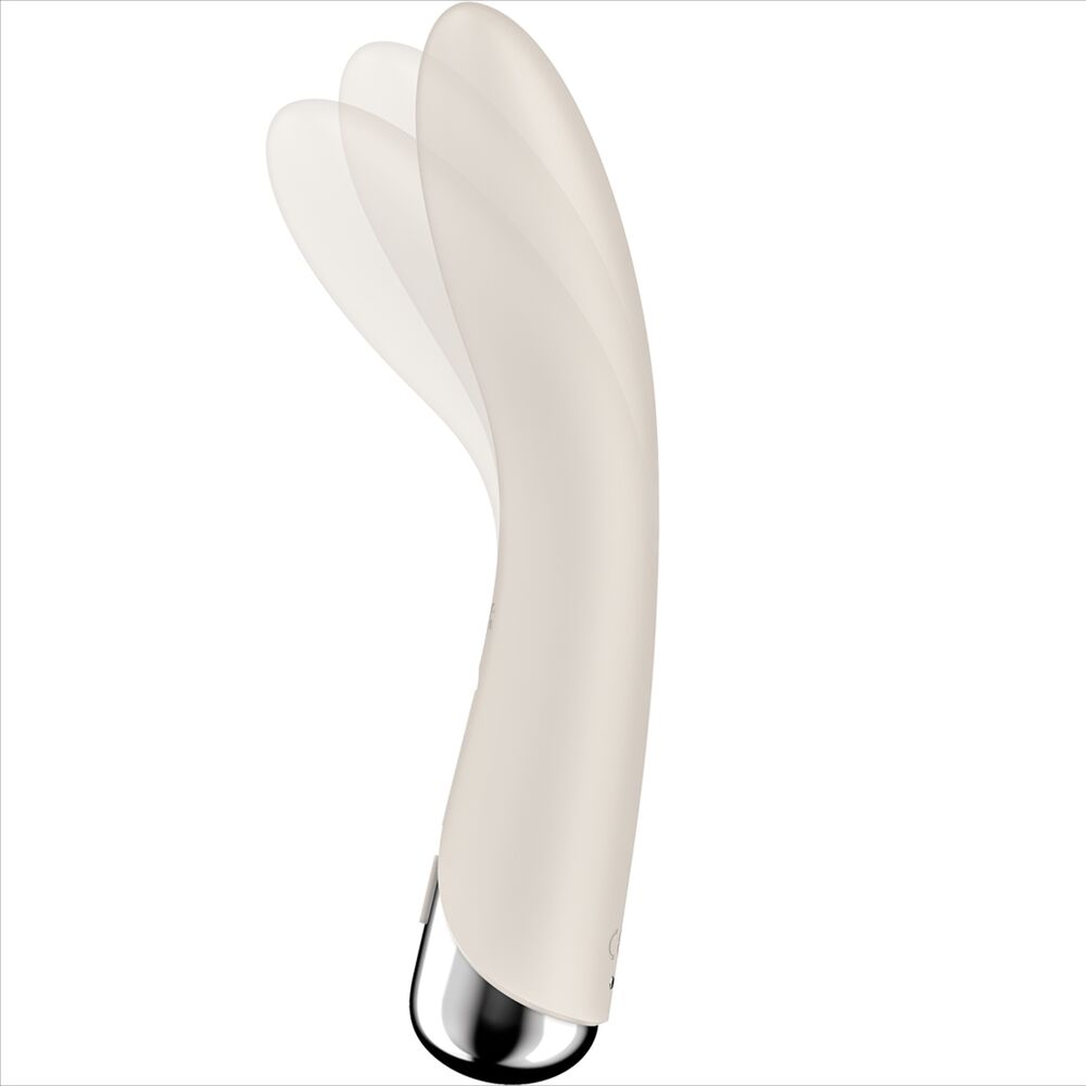 SATISFYER - SPINNING VIBE 1 VIBRADOR ROTADOR G-SPOT BEIGE