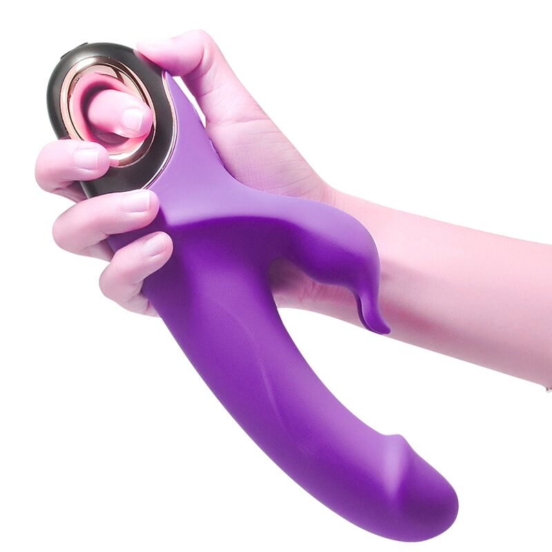 ARMONY - METEROR DILDO VIBRADOR RABBIT ROTADOR VIOLETA