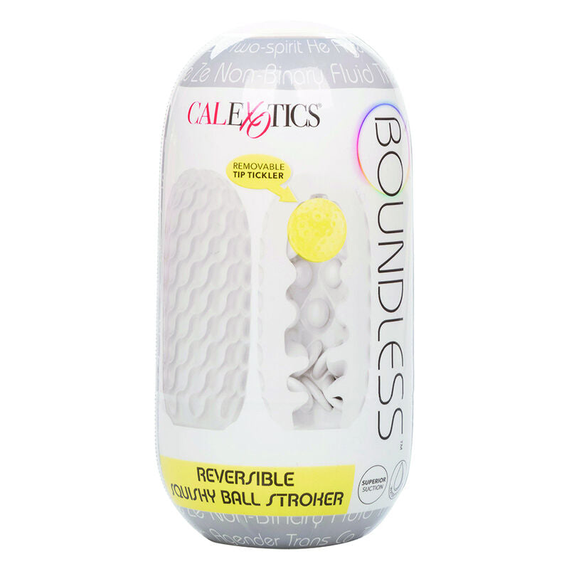 CALEXOTICS - BOUNDLESS STROKER BLANDO REVERSIBLE AMARILLO