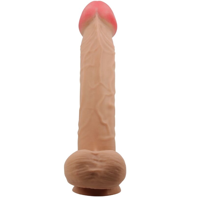 PRETTY LOVE - SLIDING SKIN SERIES DILDO REALÍSTICO CON VENTOSA PIEL DESLIZANTE 26 CM