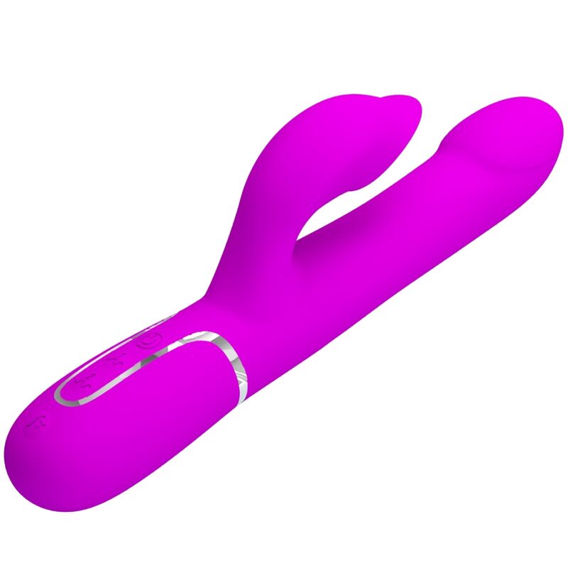 PRETTY LOVE - VIBRADOR RABBIT PERLAS VIOLETA