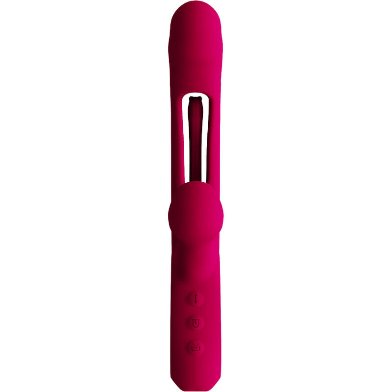 ARMONY - IMPACT SWING VIBRADOR & ESTIMULADOR DUAL MODELO 2 BURDEOS