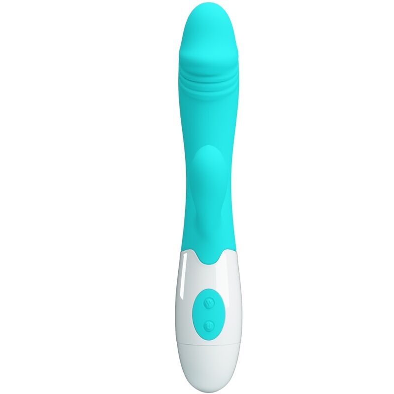 PRETTY LOVE - SNAPPY VIBRADOR PUNTO G VERDE AGUA