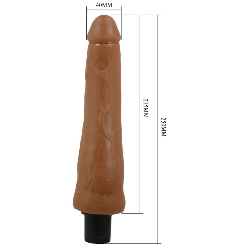 PRETTY LOVE - ALFREDO VIBRADOR REALISTICO 21.5 CM -O- 4 CM