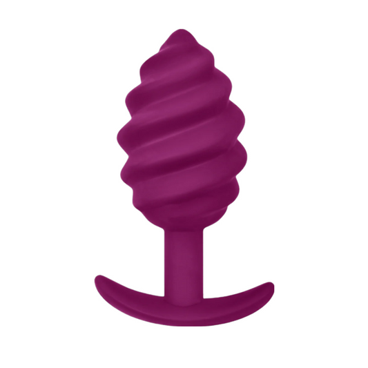 G-VIBE - GPLUG TWIST 2 PLUG ANAL MORADO