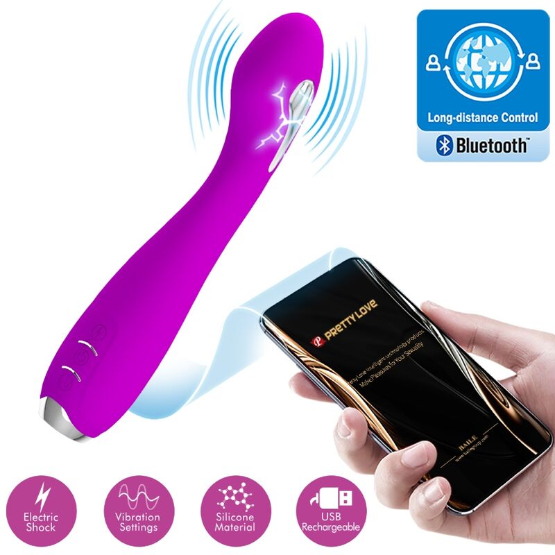 PRETTY LOVE - HECTOR VIBRADOR ELECTROSHOCK APP GRATUITA VIOLETA