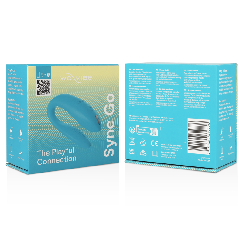 WE-VIBE - SYNC GO ESTIMULADOR DUAL VIOLETA