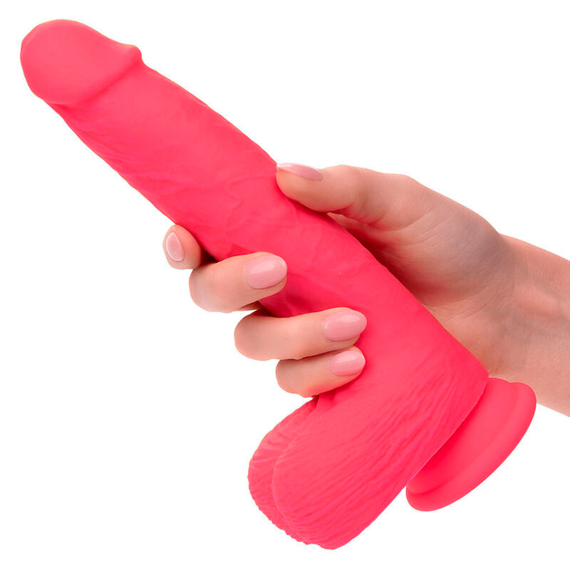 CALEXOTICS - STUDS VIBRADOR REALÍSTICO 10 VIBRACIONES Y ROSA