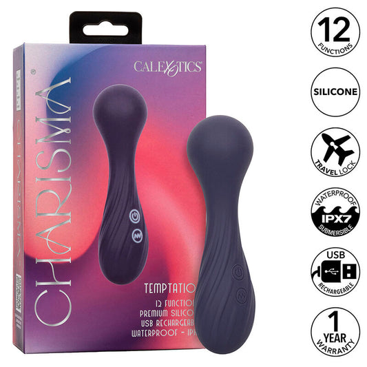 CALEXOTICS - CHARISMA TEMPTATION MASAJEADOR 12 FUNCIONES MORADO