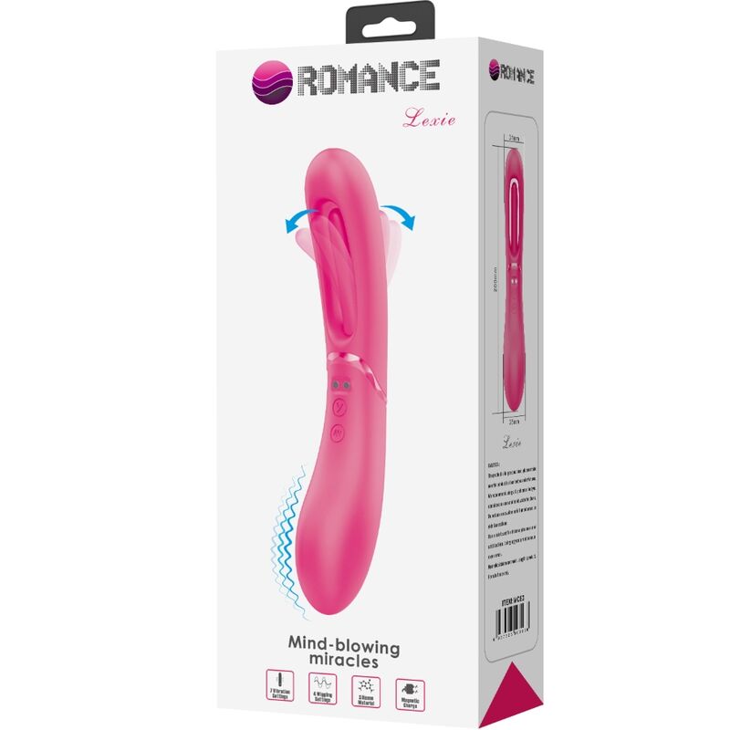 ROMANCE - LEXIE VIBRADOR PUNTO G 7 VIBRACIONES ROSA