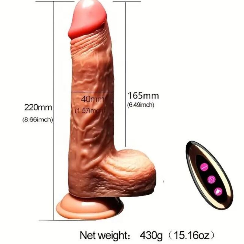 ARMONY - DILDO REALISTICO VIBRADOR RECARGABLE