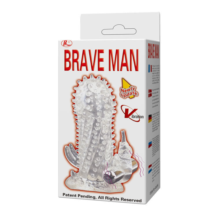 BAILE - BRAVE MAN EXTENSION PENE VIBRADOR RABBIT