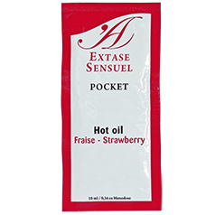 EXTASE SENSUAL - ACEITE ESTIMULANTE FRESA 10 ML