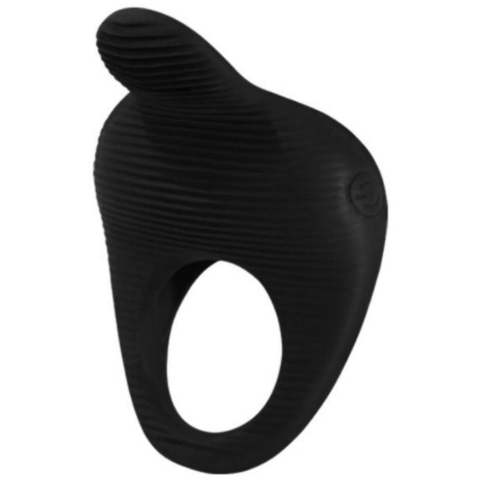 PRETTY LOVE - ANILLO VIBRADOR THIMBLE NEGRO