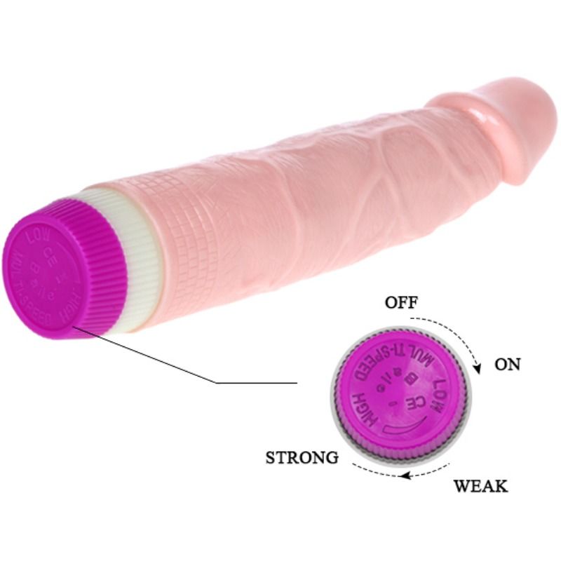 BAILE - VIBRADOR REALÍSTICO PARA PRINCIPIANTES 21.5 CM