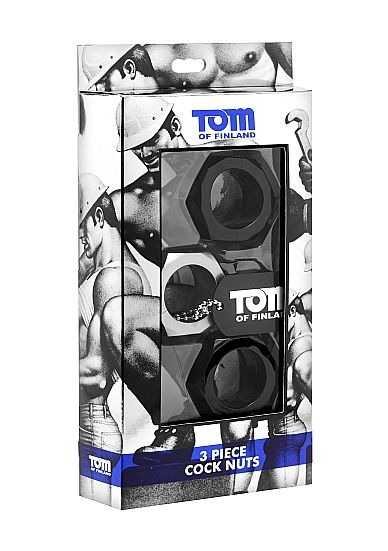 TOM OF FINLAND - KIT 3 ANILLOS