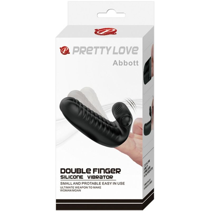 PRETTY LOVE - ABBOTT DEDAL ESTIMULADOR NEGRO