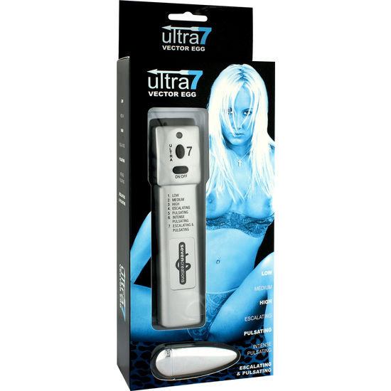 SEVEN CREATIONS - ULTRA 7 VECTOR HUEVO VIBRADOR