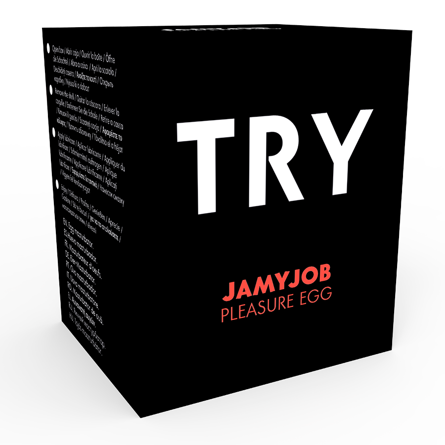 JAMYJOB - HUEVO MASTURBADOR DISCRETO VERSION BLACK TRY