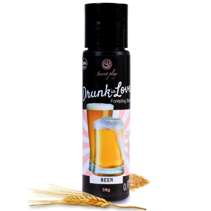 SECRETPLAY - LUBRICANTE DRUN IN LOVE CERVEZA 60 ML