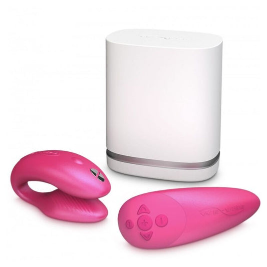 WE-VIBE - CHORUS VIBRADOR PAREJAS CON CONTROL SQUEEZE ROSA