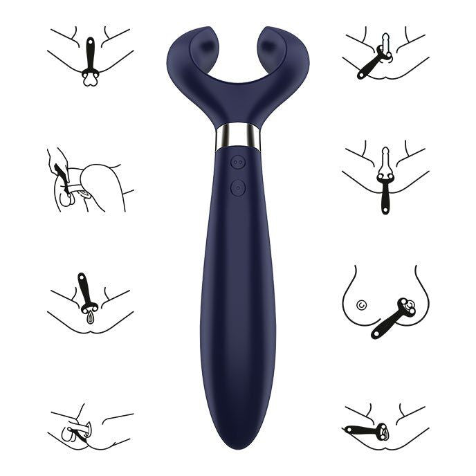 SATISFYER - ENDLESS FUN MULTI VIBRADOR 3 NEGRO