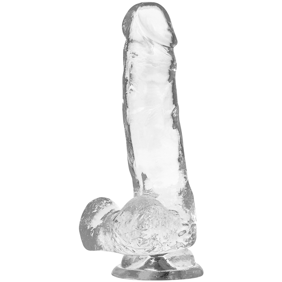 X RAY - CLEAR DILDO REALISTA TRANSPARENTE 18.5 CM -O- 3.8 CM