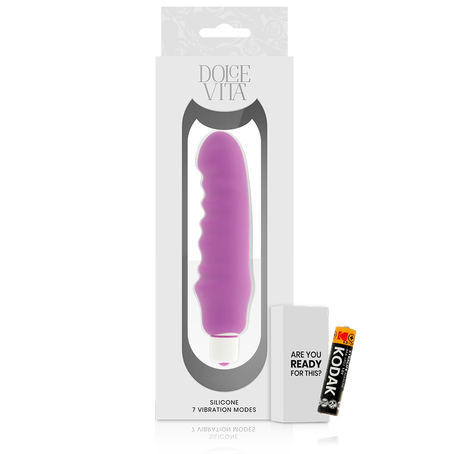 DOLCE VITA - GENIUS VIBRADOR SILICONA LILA