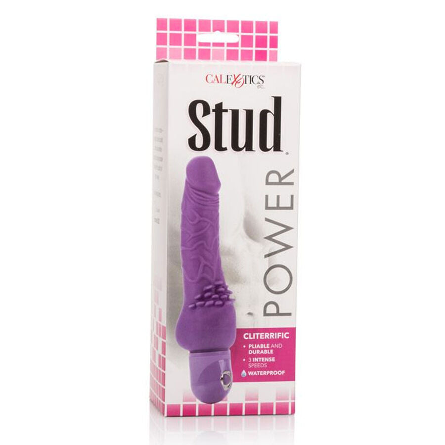 CALEXOTICS - POWER STUD CLITERRIFIC VIBRADOR LILA