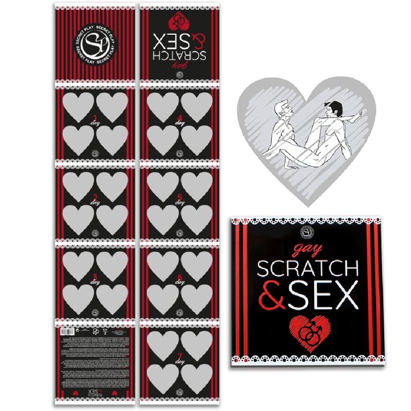 SECRETPLAY - SCRATCH & SEX JUEGO PAREJAS GAY (ES/EN/FR/PT/DE)